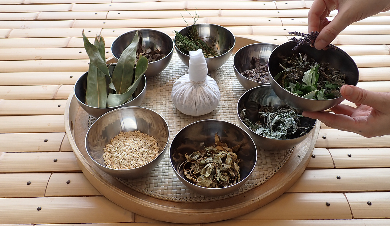 Hakusan Medicinal Herbal Ball Making Experience