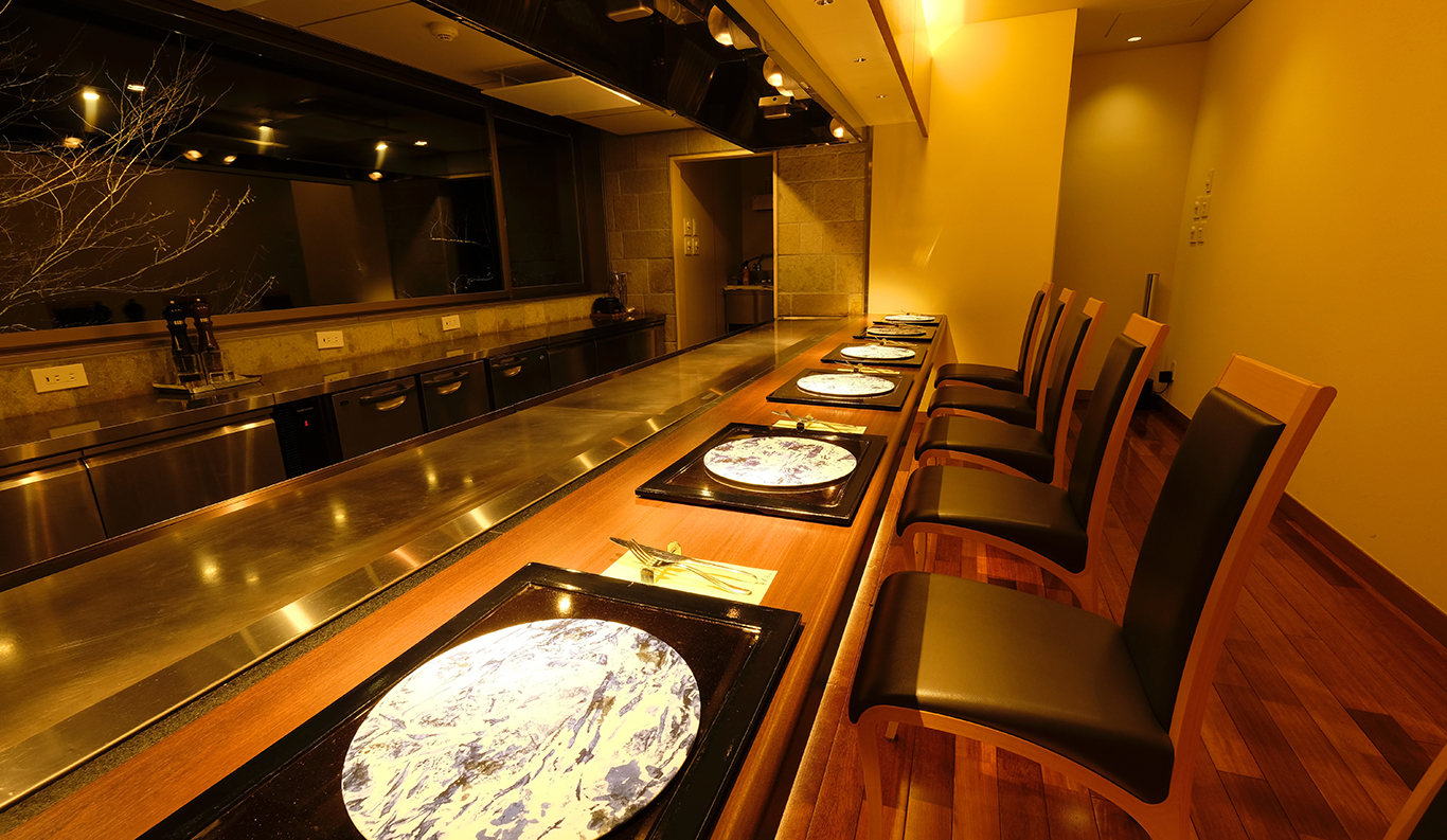 Teppanyaki area