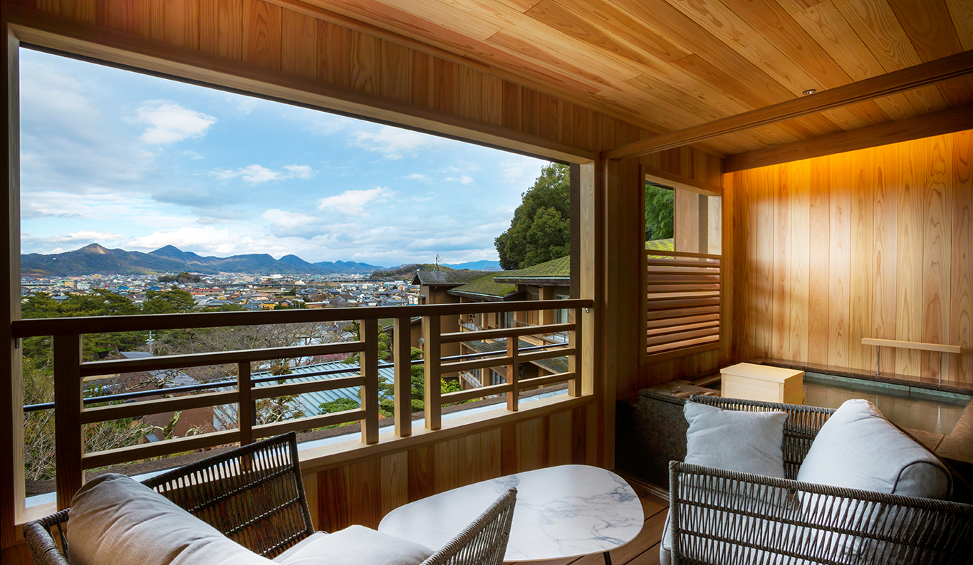 Sansuikaku Japanese-Western Style with Open-air Bath D