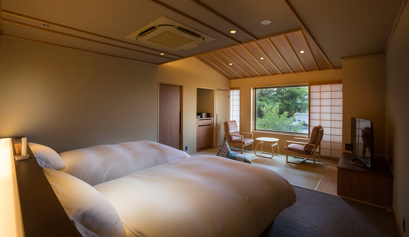 Sansuikaku Japanese-Western Style with Open Air Bath B