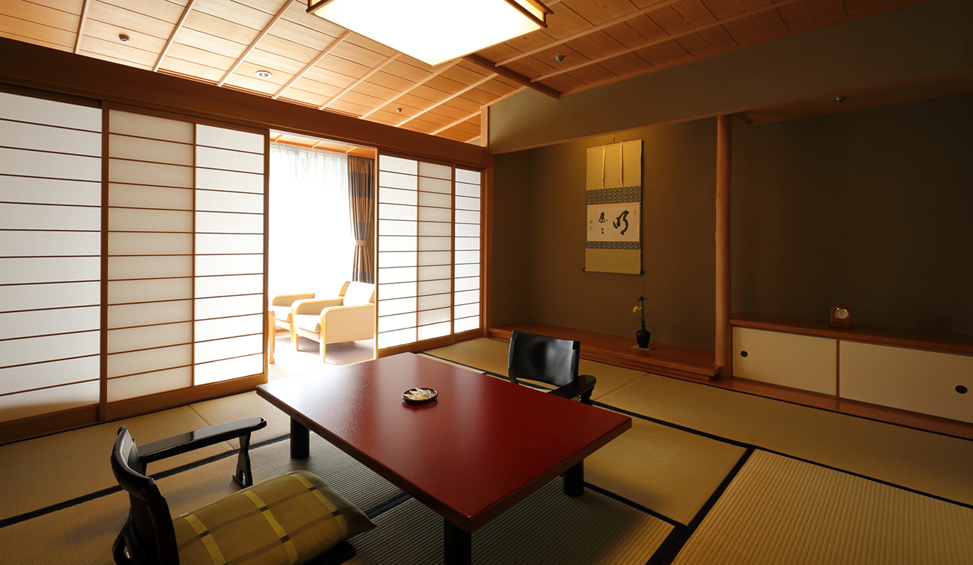 Japanese Style Room with Ginsen Open-air Bath