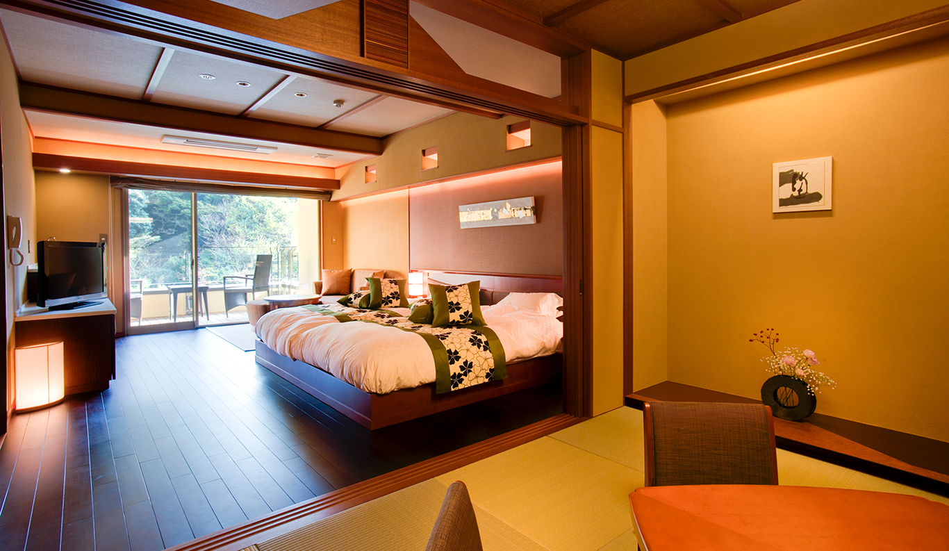 East Wing with Half Private Open-air Bath